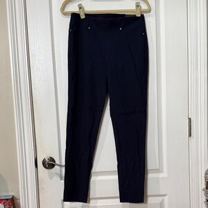 Rafaella both Navy and Black Women's Skinny slim ankle Pants NWT